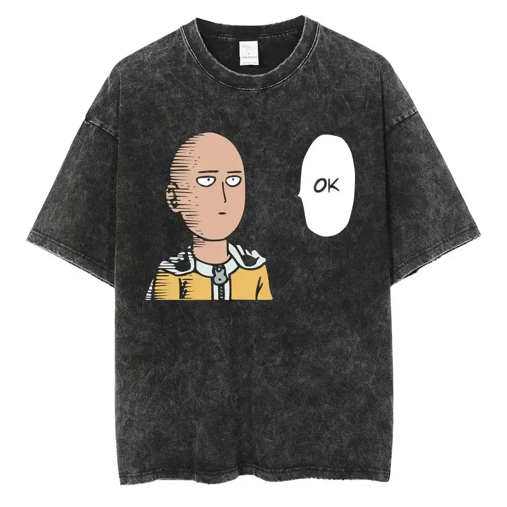 Men Shoes Illustration - One Punch Man T-shirt vintage da