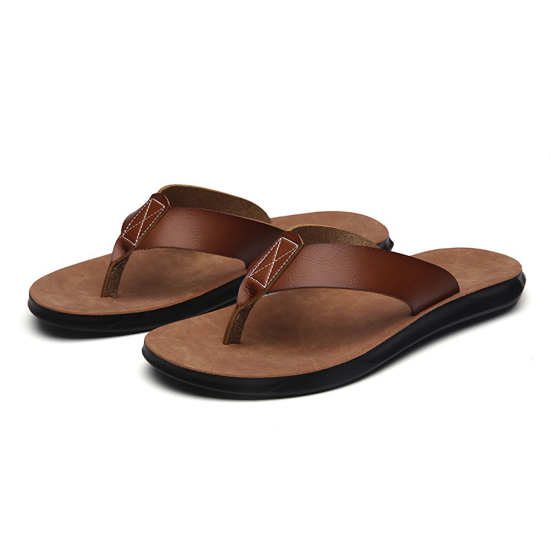 Men Shoes Ecco - Nuove Ciabatte in Pelle Italiana per