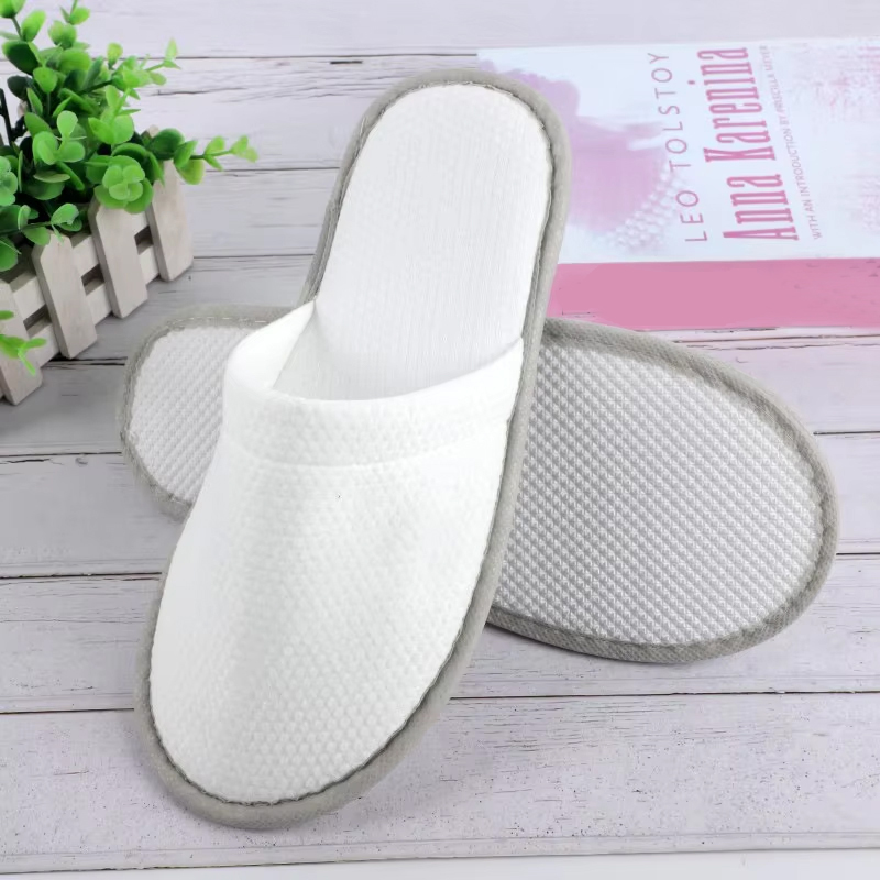 Men'S Shoes For Sale - Pantofole in cotone bianco Uomo Donna