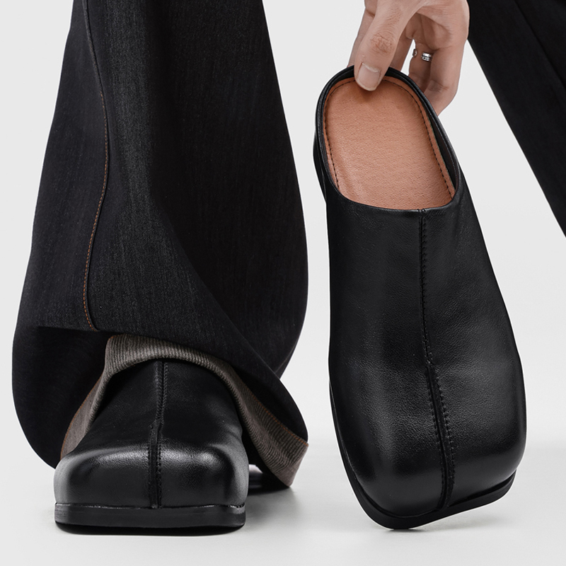 Men Shoes Essentials - Ciabatte da uomo a punta divisa