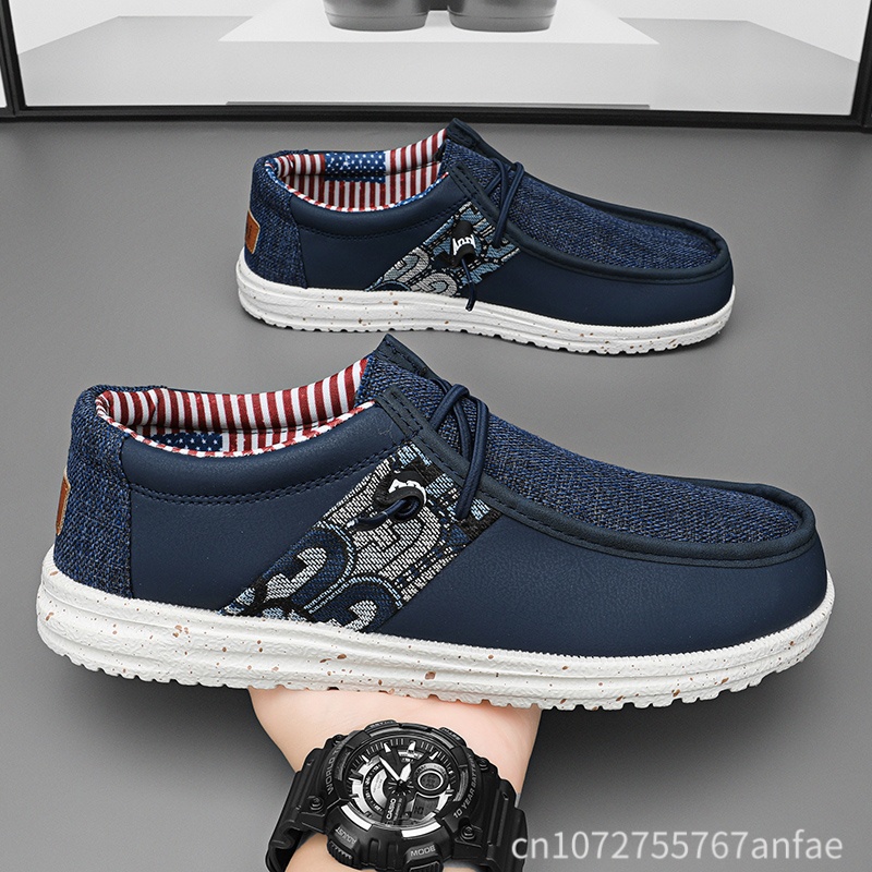Mocassini da Uomo Blu/Neri in  - Men'S Shoes For Sale recensione e prezzo