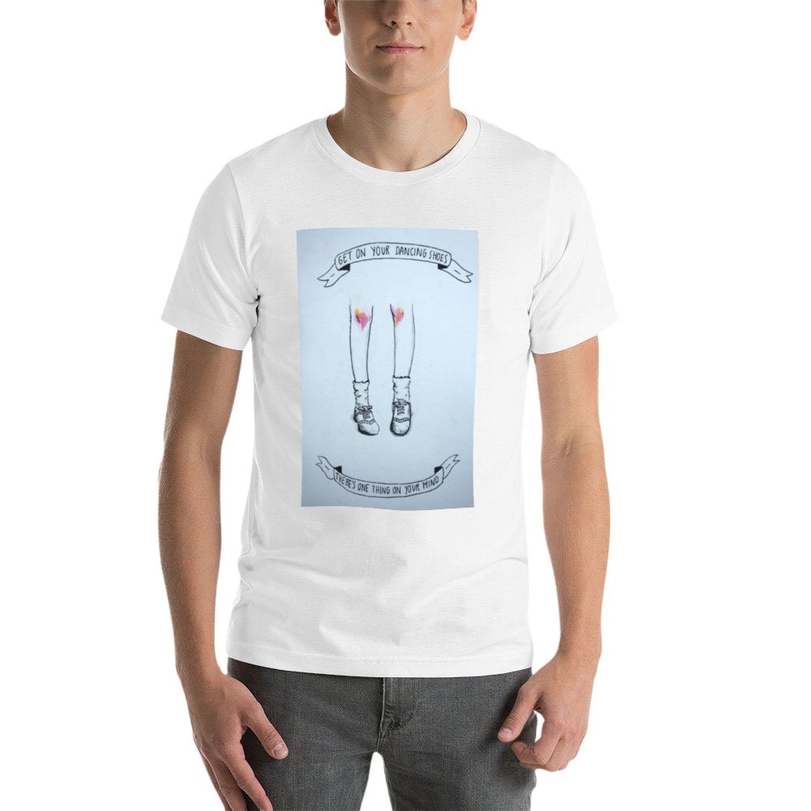 T-shirt con illustrazione di A - Men Shoes Illustration recensione e prezzo